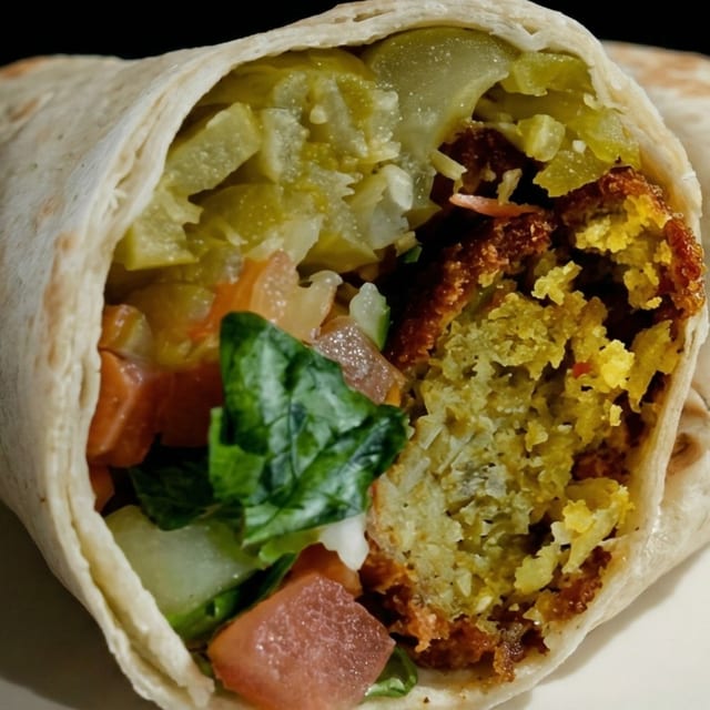 Falafel Wrap.