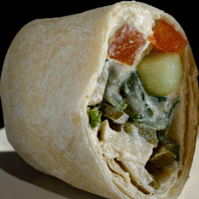 Signature Hummus Wrap.