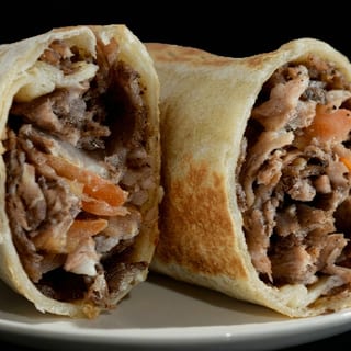 Beef Shawarma Wrap
